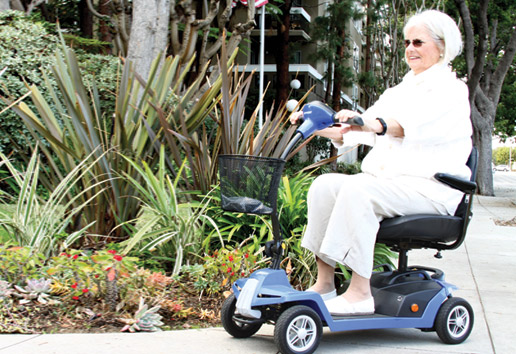 Noleggio scooter elettrico per disabili a Lucca