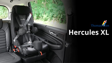 Hercules XL, il seggiolino per auto per ragazzi e giovani adulti